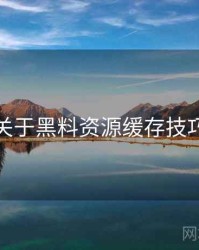 关于黑料资源缓存技巧