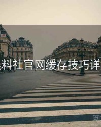 黑料社官网缓存技巧详解