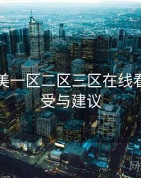 国产欧美一区二区三区在线看使用感受与建议